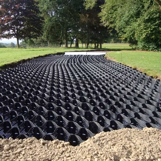Ground Enhancement Cellular System Gravel Grid Driveway Stabilizer HDPE Geo Cell Geocell