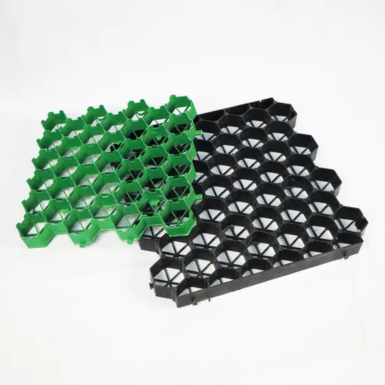 Tappetini di protezione dell'erba Finitrici in plastica HDPE per sistemi di rinforzo del terreno